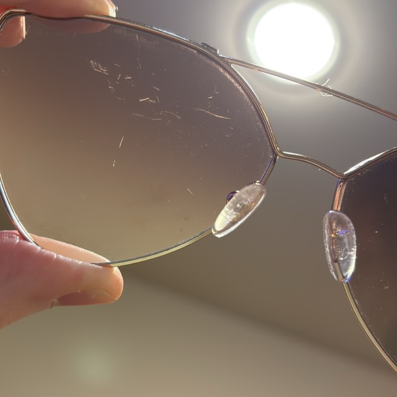 Authentic Prada Mirrored Aviator  Sunglasses - Picture 8 of 8